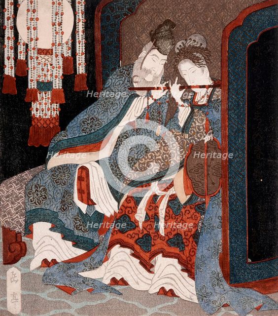 Yang Guifei, circa 1820-1830. Creator: Gakutei.