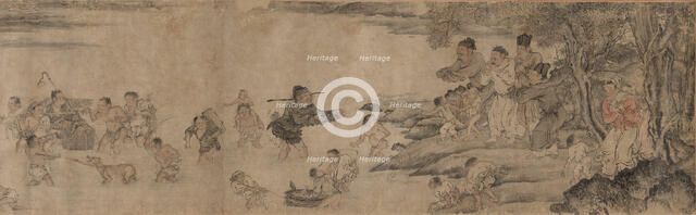 Yang Pu Moving His Family, Yuan dynasty (1279-1368). Creator: Unknown.