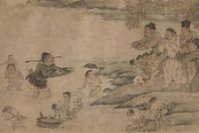 Yang Pu Moving His Family, Yuan dynasty (1279-1368). Creator: Unknown