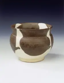 Yaozhou zhadou (slops jar), late Tang dynasty, China, 9th century. Creator: Unknown
