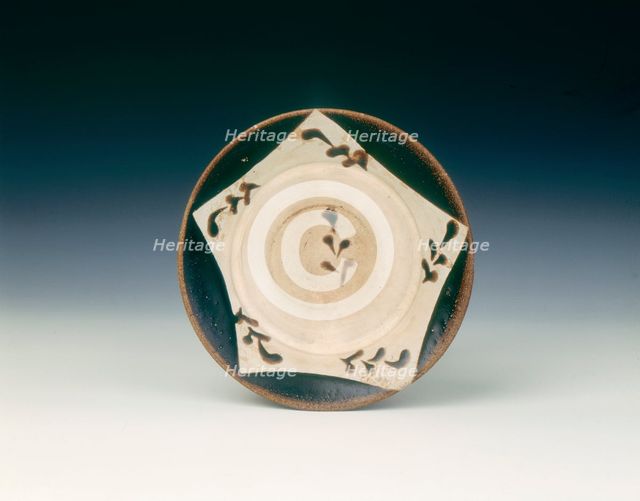 Yaozhou dish, Late Tang dynasty, China, 9th-early 10th century. Creator: Unknown.