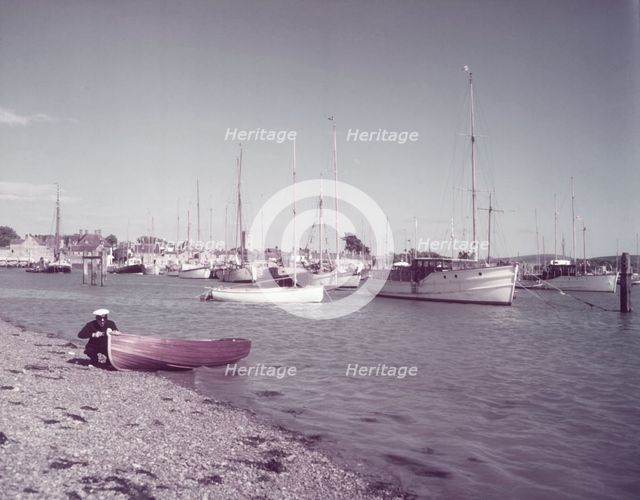 Yarmouth, Isle of Wight, c1955. Creator: Arthur Charles Kirby Ware.