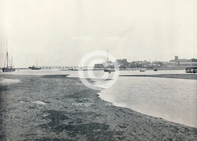 'Yarmouth (Isle of Wight) - General View', 1895. Artist: Unknown.