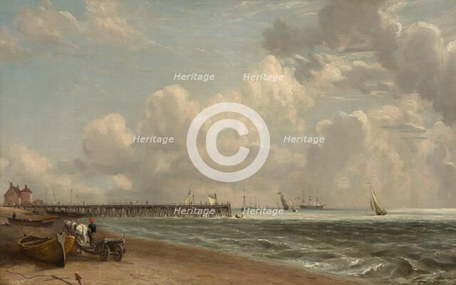 Yarmouth Jetty, c1822-23. Creator: John Constable.