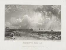 Yarmouth, Norfolk, 1832. Creator: David Lucas