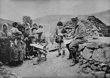 Yarrow allotting relief to Armenian orphans, between c1915 and c1920. Creator: Bain News Service