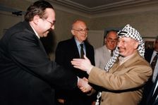 Yasir Arafat (1929-2004), Palestinian leader, 1997. Creator: Unknown