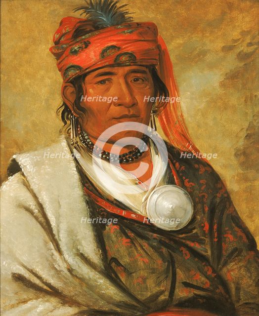 Ye-hów-lo-gee,  The Cloud, a Chief, 1838. Creator: George Catlin.