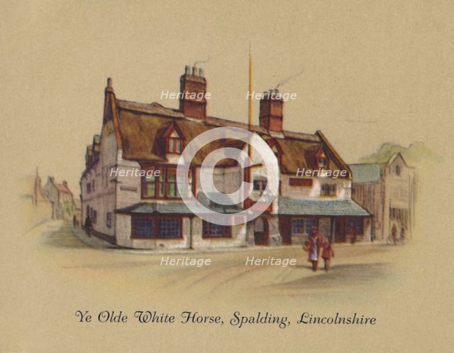 'Ye Olde White Horse, Spalding, Lincolnshire', 1939. Artist: Unknown.