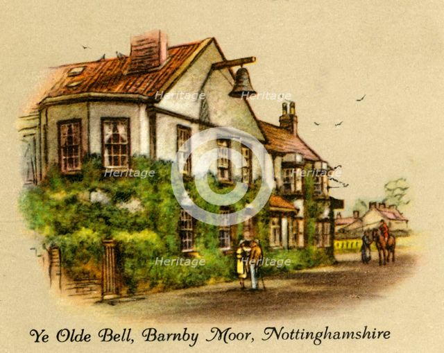'Ye Olde Bell, Barnby Moor, Nottinghamshire', 1936.   Creator: Unknown.