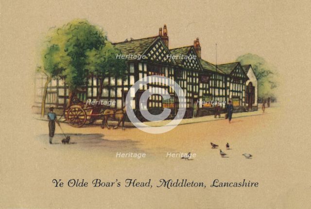 'Ye Olde Boar's Head, Middleton, Lancashire', 1939. Artist: Unknown.