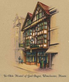 Ye Olde Hostel of God-Begot, Winchester, Hants 1939