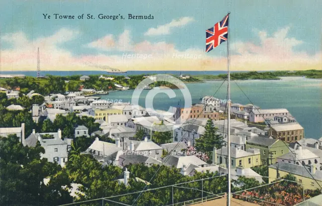 'Ye Towne of St. George's, Bermuda', early 20th century. Creator: Unknown.