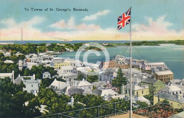'Ye Towne of St. George's, Bermuda', early 20th century. Creator: Unknown.