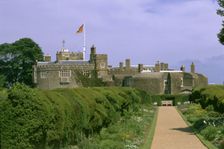 Yew Walk at Walmer Castle, Deal, Kent, 1998. Artist: J Bailey