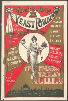 Yeatman Yeast powder, 1890s