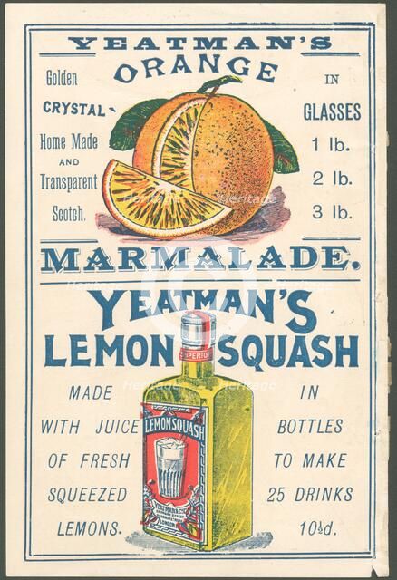 Yeatman Yeast powder, 1890s. Artist: Unknown