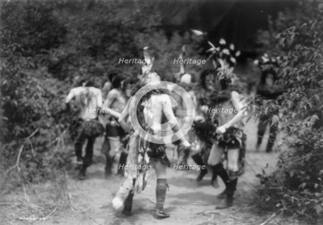 Yebichai prayer, E, c1906. Creator: Edward Sheriff Curtis.