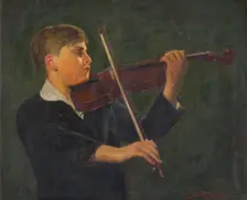 Yehudi Menuhin, 1932. Creator: Mark S. Joffe