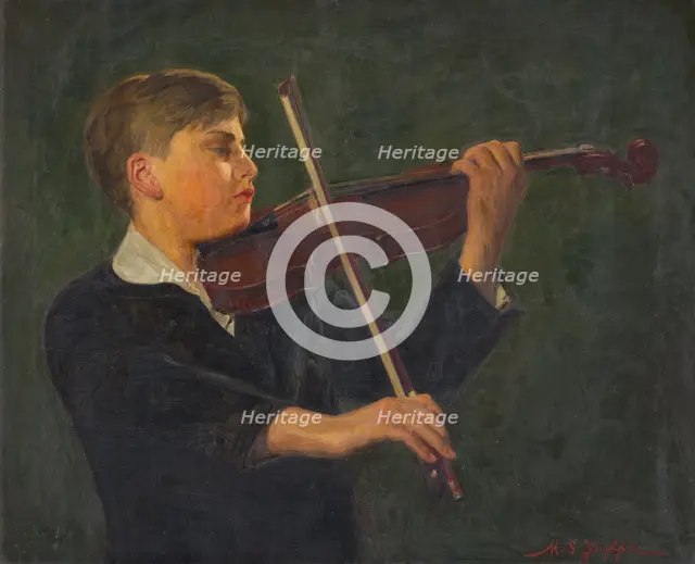 Yehudi Menuhin, 1932. Creator: Mark S. Joffe.