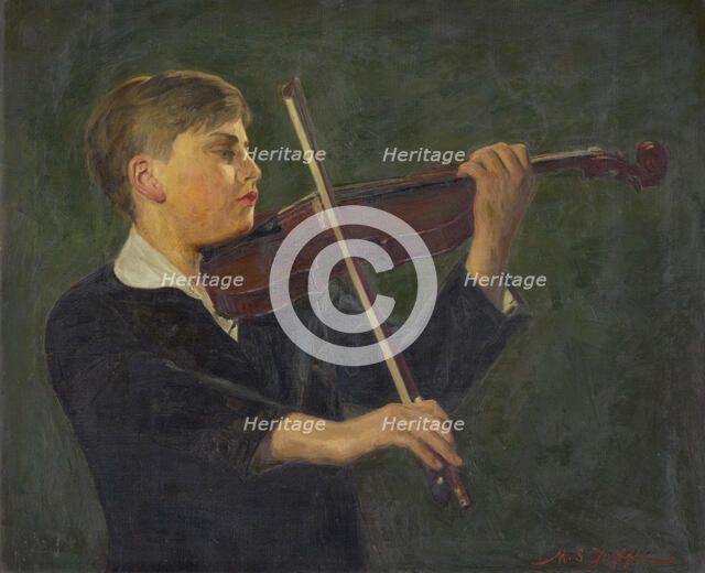 Yehudi Menuhin, 1932. Creator: Mark S. Joffe.