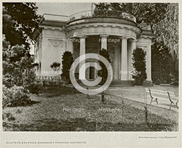 Yelagin Palace in Saint Petersburg. Pavilion, Between 1908 and 1912.