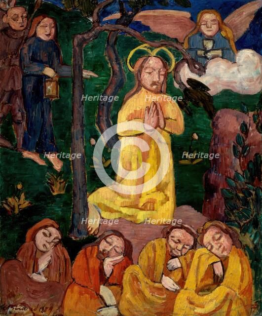 Yellow Christ, 1889. Creator: Emile Bernard.