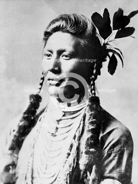 Yellow Dog, North American Indian, c1885-90. Artist: Unknown
