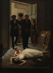 Yellow fever in Buenos Aires, 1871. Creator: Juan Manuel Blanes