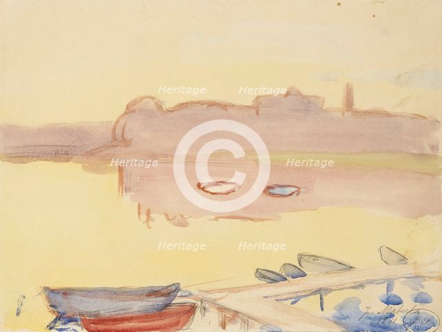 Yellow Haven, 1911. Creator: Juho Makela.