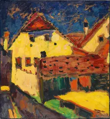 Yellow houses, 1909. Creator: Javlensky, Alexei, von (1864-1941)