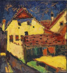 Yellow houses, 1909. Creator: Javlensky, Alexei, von (1864-1941)