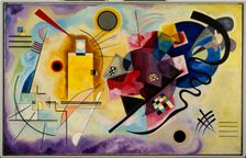 Yellow, Red, Blue, 1925