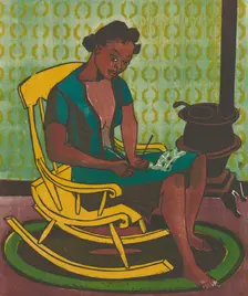 Yellow Rocker, ca.1935 - 1943. Creator: Bernard P Schardt