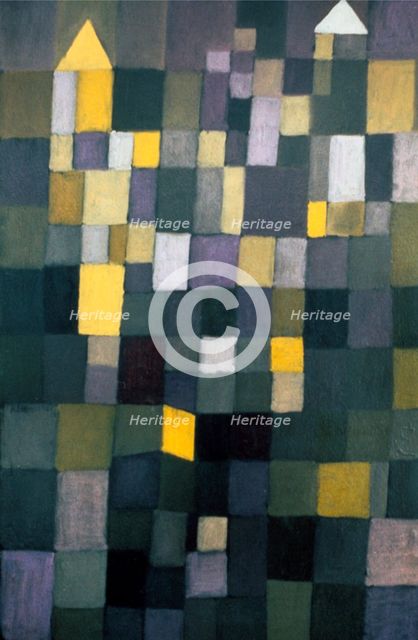 'Yellow to Purple', 1923. Artist: Paul Klee