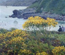 Yellow umbel, c1910. Creator: Louis Welden Hawkins