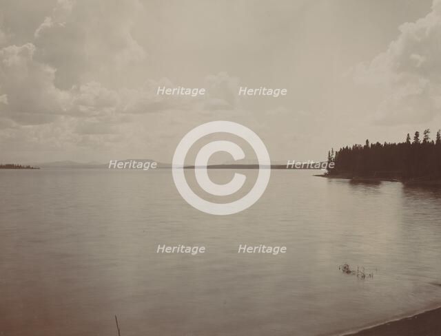 Yellowstone Lake, 1880s. Creator: F. Jay Haynes.