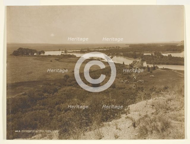Yellowstone River, c. 1906. Creator: Laton Alton Huffman.