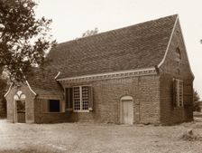 Yeocomico Church, Cople Parish, Hague vicinity, Westmoreland County, Virginia, c1930 - 1939. Creator: Frances Benjamin Johnston