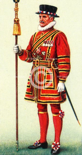 'Yeoman of King's Bodyguard of Yeomen of the Guard', 1937. Creator: Unknown.