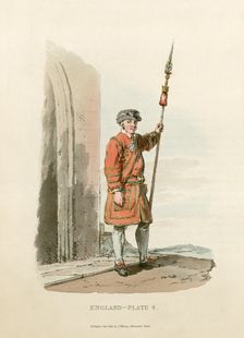 Yeoman of the Guard, St James Palace, Westminster, London, 1813