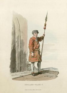 Yeoman of the Guard, St James Palace, Westminster, London, 1813