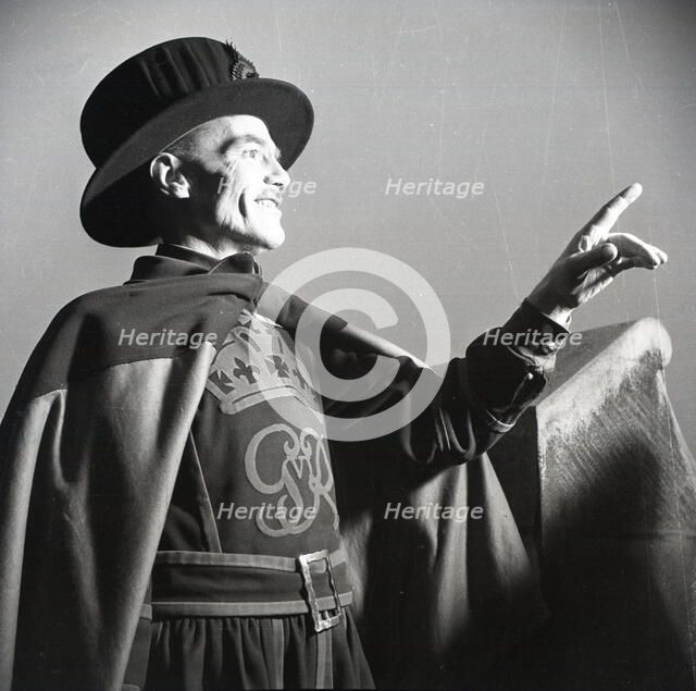Yeoman Warder, Tower of London, c1955. Creator: Arthur Charles Kirby Ware.