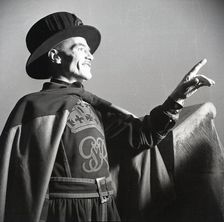 Yeoman Warder, Tower of London, c1955. Creator: Arthur Charles Kirby Ware