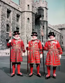 Yeoman Warder, London, c1955. Creator: Arthur Charles Kirby Ware