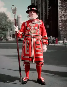 Yeoman Warder, London, c1955. Creator: Arthur Charles Kirby Ware