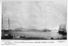 Yerba Buena (now San Francisco), California, 1837 (1937).Artist: Graham Baker