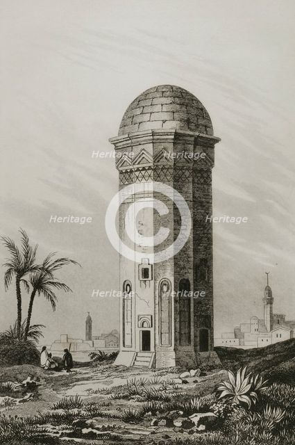 Yerevan Tower, Yerevan, Armenia, 1838.  Creator: Vanderburch.