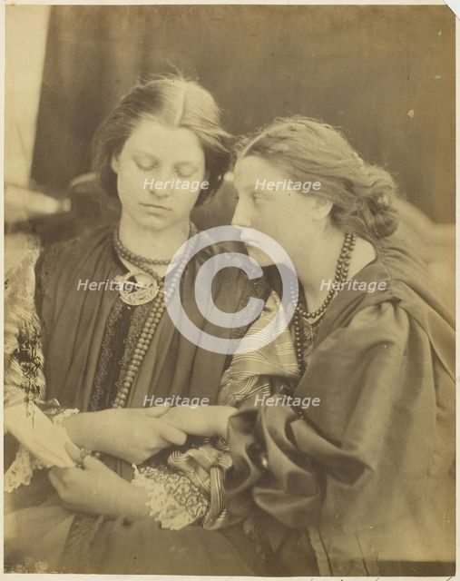 Yes or No, 1865. Creator: Julia Margaret Cameron.