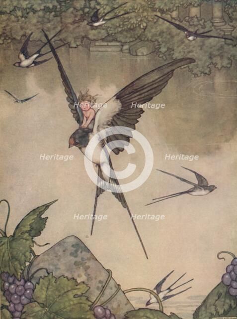 Yes I Will Go With Thee! Said Tommelise', c1930. Artist: W Heath Robinson.